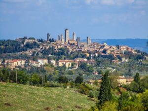 great accommodations in San Gimignano in Tuscany.