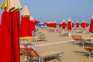 Italian beach holiday